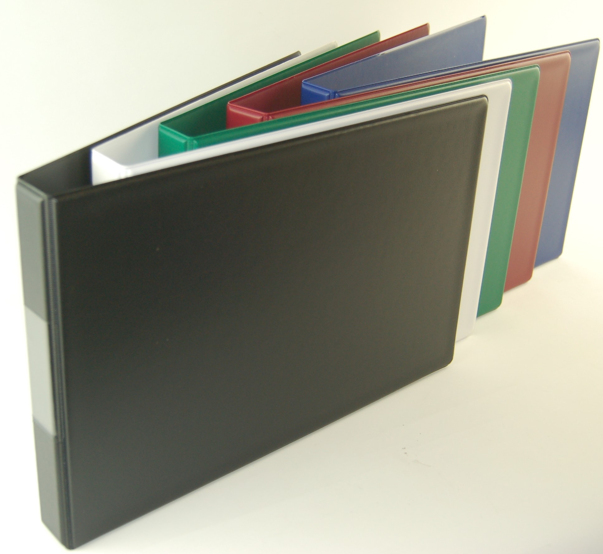 A4 Landscape Standard PVC binder with 4 D ring mechanism