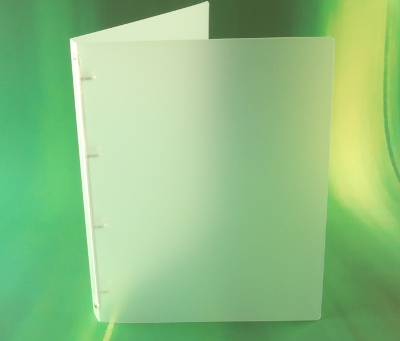 A4 Portrait Polypropylene Ring Binder, Postbuster 21mm Spine with 16mm 4 round ring