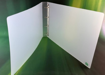 A3 Landscape Polypropylene Ring Binder 40mm Spine with 25mm 4 D ring