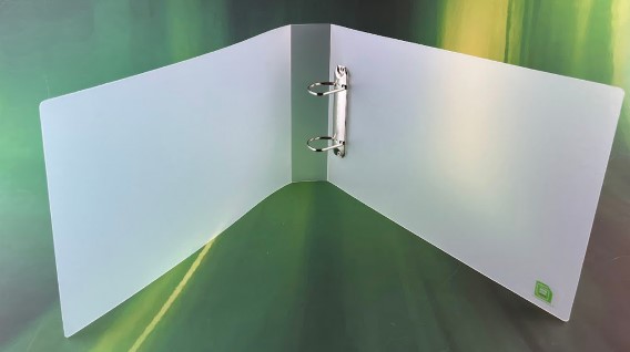 A4 Landscape Polypropylene Ring Binder 750 micron cover with 40mm 2 D ring