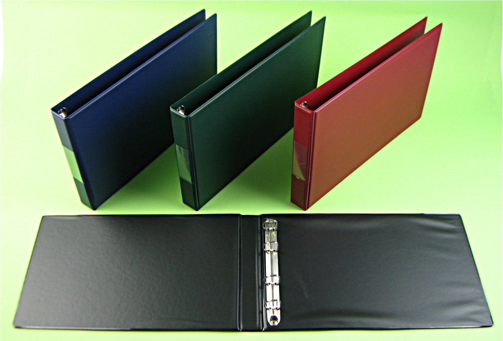 A4 Landscape Standard PVC binder with 2D ring mechanism