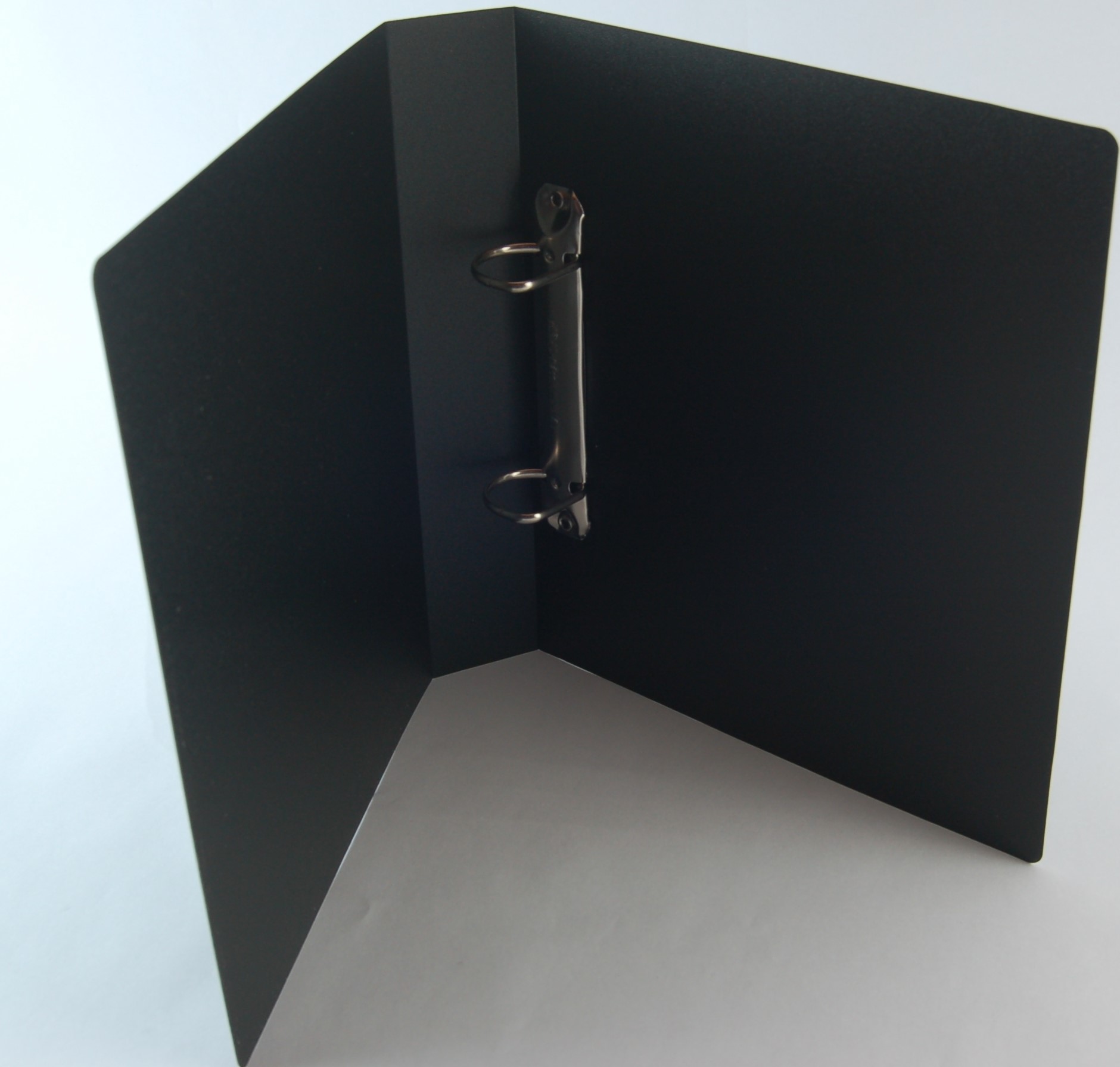 A5 Portrait Polypropylene Ring Binder with 25mm 2 D ring in Black