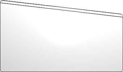 Left hand A4 Angular file pockets self adhesive, pack of 100