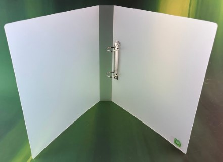 American Quarto Portrait Polypropylene Ring Binder with 25mm 2 D ring