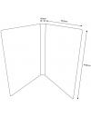 A3 Potrait Ring Binder Technical Drawing