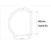 A4 Landscape Polypropylene Ring Binder 750 micron cover with 40mm 4 D ring - view 6