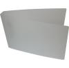 A4 Landscape Polypropylene Ring Binder 1100 micron, natural/frosted cover with 25mm 2 D ring,  - view 4