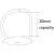 A4 Portrait Polypropylene Ring Binder with 20mm 2 D ring - view 7