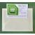 A7 Self adhesive rectangular pocket to take A7 card 105x74mm, open long edge, pack of 100 - view 1